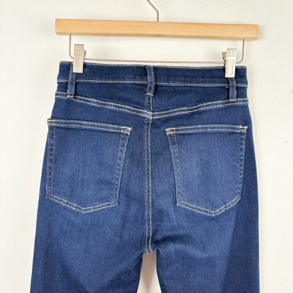 Frame Denim Women's Straight Leg Jeans - Dark Blue NWOT - Picture 7 of 11